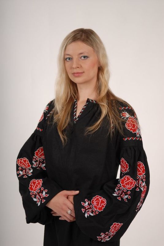 Embroidered tunic Short dress linen, vyshyvanka, Ukrainian embroidered, Boho style, Bohemian, ethno