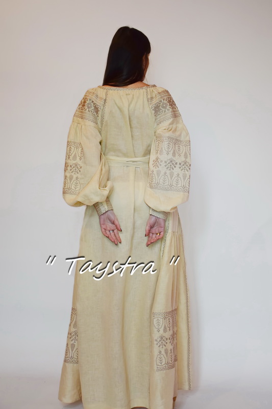 Embroidered Linen Dress Boho, Embroidered Dress, style boho chic, Vyshyvanka Dress Embroidery Linen, Ukrainian embroidery 