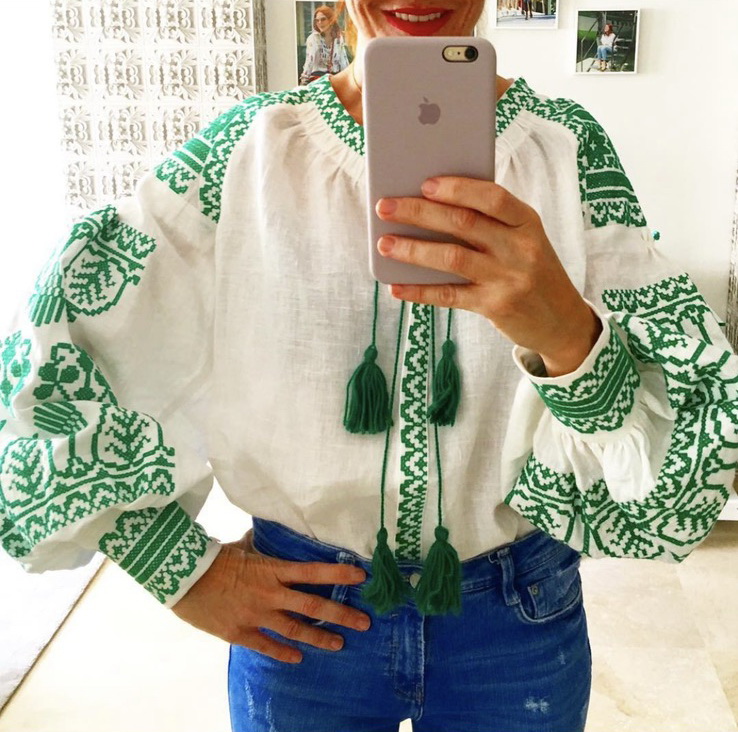 Ukrainian Blouse Embroidered Ukrainian embroidery, Embroidered clothes Vyshyvanka 