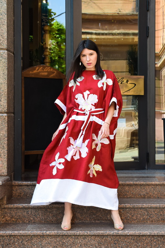 Abaya Embroidered, Arabic Style Designer Dress Exclusive, Stylish Dress with Embroidery