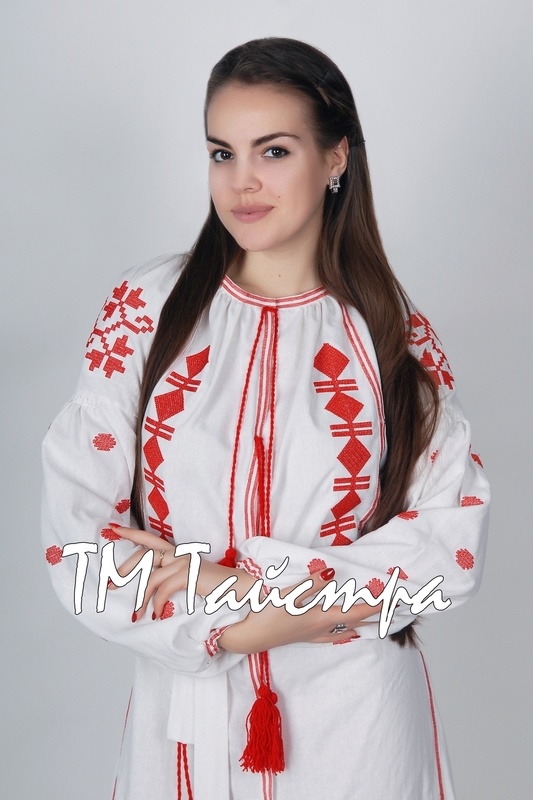 Vyshyvanka White dress Ukrainian embroidery, Boho, ethno, style boho chic, Embroidered dress, Multi Color Embroidery Linen