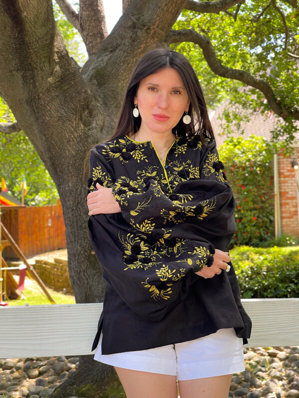Vyshyvanka  Linen Boho style, Ukrainian embroidery, Embroidered clothes 