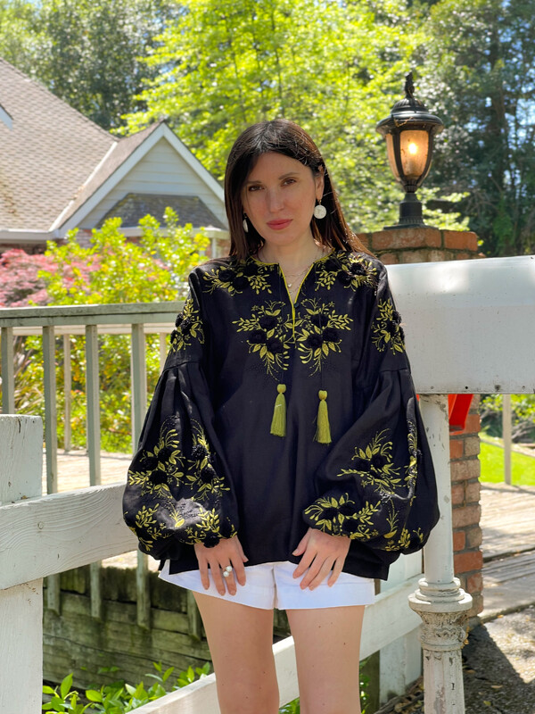 Vyshyvanka  Linen Boho style, Ukrainian embroidery, Embroidered clothes 