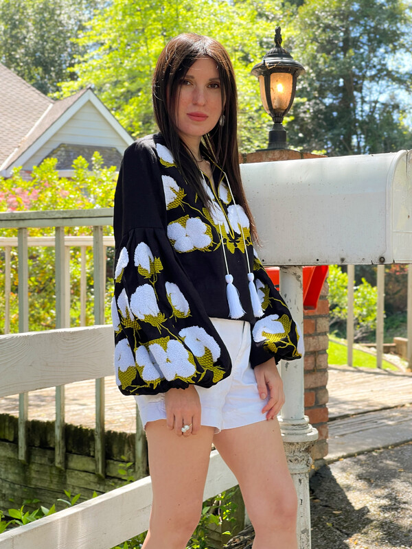 Black Vyshyvanka  Linen Boho style, Ukrainian embroidery, Embroidered clothes 